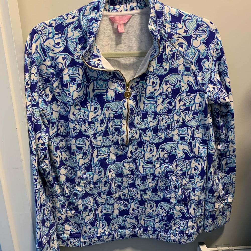 Lilly Pulitzer Let’s Get Trunky Pullover Size S